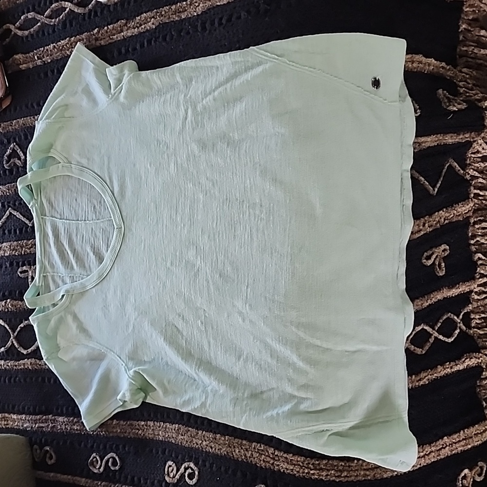 Pale green Calvin Klein top